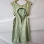 Maeve Sleeveless Shiny Green Midi Dress Women's 0 image number 3