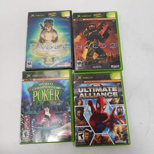 4 Pc. Lot of Xbox Video Games image number 1