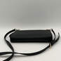 Womens Black Leather Adjustable Strap Inner Pockets Zipper Crossbody Bag image number 4