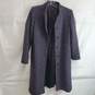 Forecaster of Boston Wool/Nylon Blend Button Up Overcoat Size 11/12 image number 1