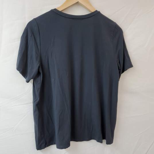 Eileen Fisher Black Short Sleeves Shirt Women's S/P image number 2
