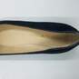 Emporio Armani Suede Pointy Flats Women's Sz 7.5A Black image number 8