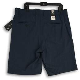 NWT Veece Mens Blue Slash Pocket Flat Front Chino Shorts Size 36 alternative image