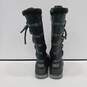 Pendleton Women's PWF19E01-001-9 Black Suede Tall Boots Size 9 image number 4
