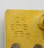 10K Yellow Gold 0.25 CTTW Diamond Market Facts Service Pin 4.1g image number 4