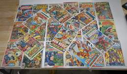 Bronze Age 1970's Marvel Comic Lot: Amazing Spider-Man, Ghost Rider, & More