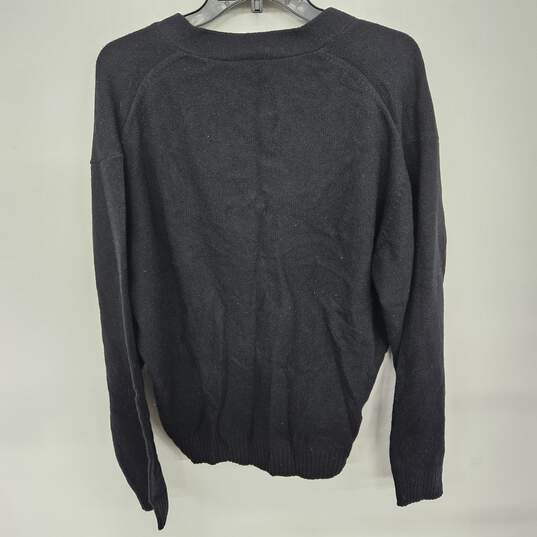 Black Wool Sweater image number 2