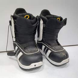 Boys Black Snow Boots Size 5