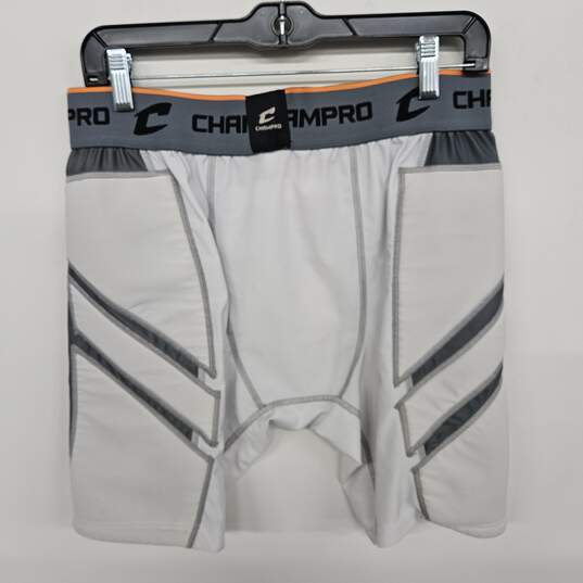 Champro White Compression Shorts image number 2