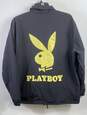 Playboy By Pacsun Men Black Nylon Snap Closure Jacket M image number 2