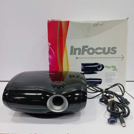 InFocus Projector w/Box image number 1