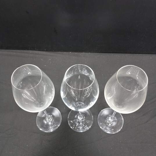 3pc. Set of Leonardo Tall Stemmed Crystal Wine Glasses image number 2