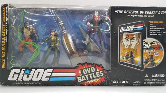 Sealed G.I. Joe DVD Battles Set 2 The Revenge of Cobra Action Figures image number 3