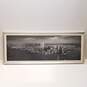 Framed Black & White Print of the New York City Skyline by Rick Anderson Dated 2000 image number 1