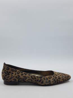 Authentic Manolo Blahnik Leopard Flats W 10