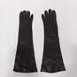 Brown Leather Gloves Women's Size XS image number 2