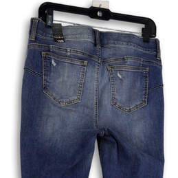 NWT Womens Blue Bombshell Denim Distressed Stretch Skinny Leg Jeans Sz 10R alternative image