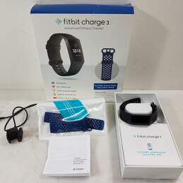 Fitbit Charge 3 Advanced Fitness Tracker Untested