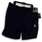 NWT Mens Blue Flat Front Slash Pocket Stretch Chino Shorts Size 42 image number 2
