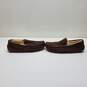 Ugg Ascot brown suede fleece lined slippers image number 1