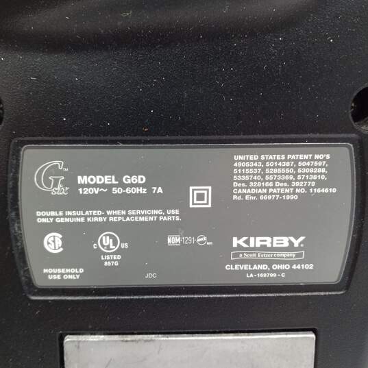 Kirby GSix 2000 Limited Edition Vacuum  With Accessories image number 8