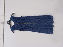 HQ Tommy Hilfiger Women's Blue Lace Dress