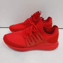 Adidas Men's Original Tubular Radial Red Casual Sneakers Size 11