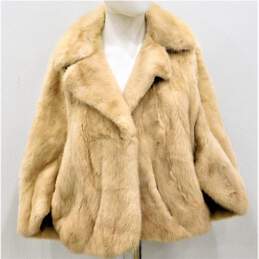 Vintage Women's Mink Fur Stole Shawl