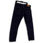 Mens Blue 508 Denim Dark Wash Stretch Pocket Tapered Leg Jeans Size 36x32 image number 2