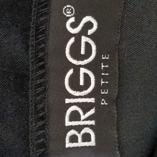 Briggs Women Black Skirt 12P NWT image number 5