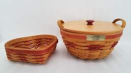 Set of 2 Handwoven Basket