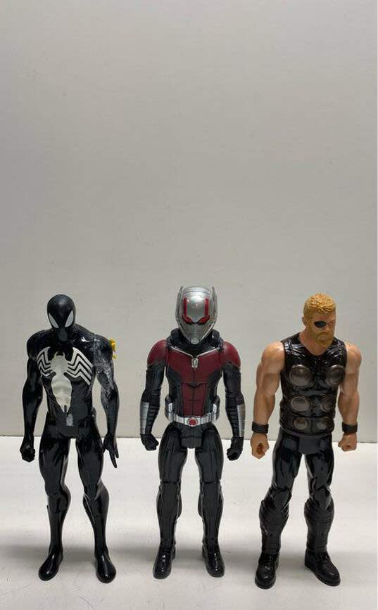 Marvel Spiderman Ant-man & Thor Action Figure Bundle image number 1