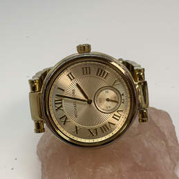 Designer Michael Kors MK-5867 Gold-Tone Stainless Steel Analog Wristwatch