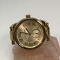 Designer Michael Kors MK-5867 Gold-Tone Stainless Steel Analog Wristwatch image number 1