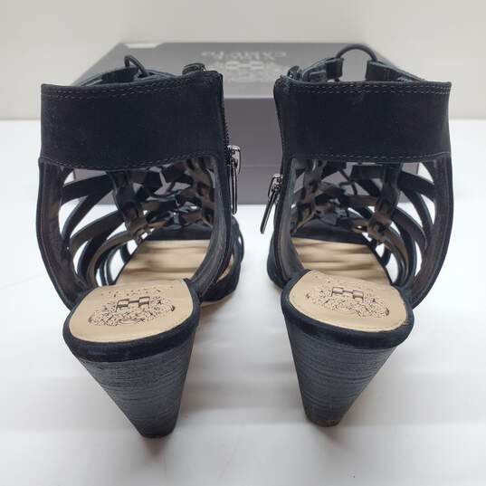 Vince Camuto ELISHAN Women's Black Oil Nubuck Heels Size 9M image number 4
