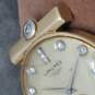 Very Rare Longines 22L 14k Gold W/Diamonds 17 Jewels Vintage Manual Wind Watch 19.5g image number 6