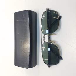 Persol Eyewear Aviator Sunglasses Pewter/Tort