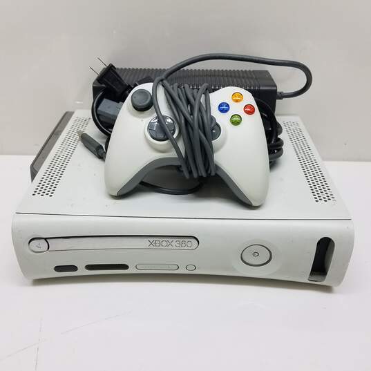 Microsoft Xbox 360 Fat 20GB Console Bundle Controller & Games #2 image number 2