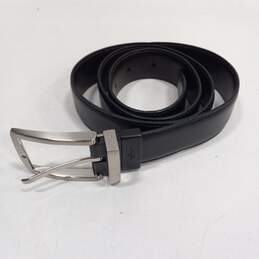 Docker's Men's Black Leather Belt Size 34/36 alternative image