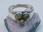 Romantic 925 Sterling Silver Claddagh Celtic Knot & Clover Shamrock Earrings & Rings 13.4g image number 2