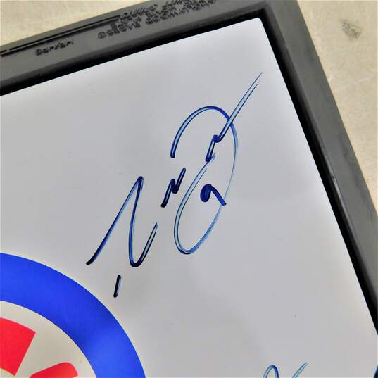 7x Autographed Chicago Cubs Mini-Home Plate image number 4