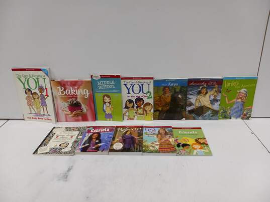 Bundle of 12 Assorted American Girl Hardcover/Paperback Books image number 1
