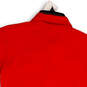 Womens Red Dri-Fit Illinois State Swimming & Diving Polo Shirt Size Small image number 4