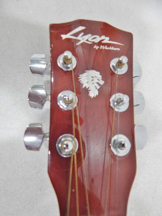 Lyon by Washburn Brand LG2PAK Model Wooden Acoustic Guitar image number 4