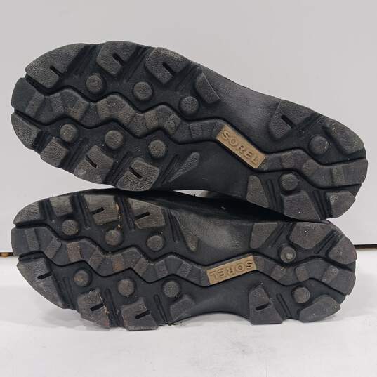 Sorel Men's Gray Barn Zip Snow Boots Size 10 image number 5