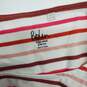 Boden Striped Short Sleeve Pullover Shirt Women's Size 10 image number 3