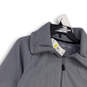 NWT Womens Gray Fleece Pockets Long Sleeve Full-Zip Jacket Size Medium image number 2