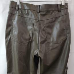 BCBgenerations Faux Leather Brown Pants Women's MD NWT alternative image