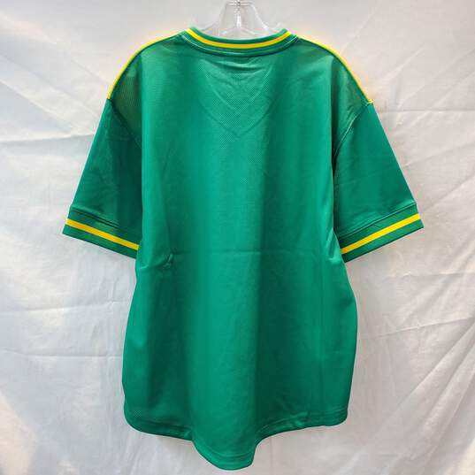 Mitchell & Ness NBA Jumbotron 3.0 Mesh V-Neck Seattle Supersonics Top NWT Size XL image number 2
