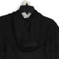 Mens Black Long Cuffed Sleeve Hooded Pullover T-Shirt Size Medium image number 3